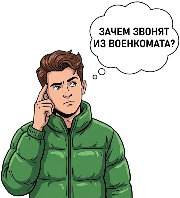Могут ли звонить из военкомата