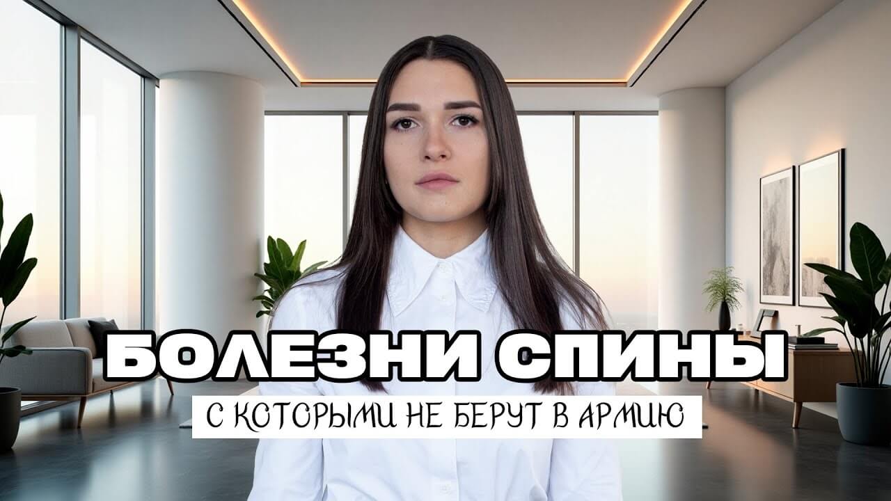 С какими заболеваниями позвоночника не берут в армию