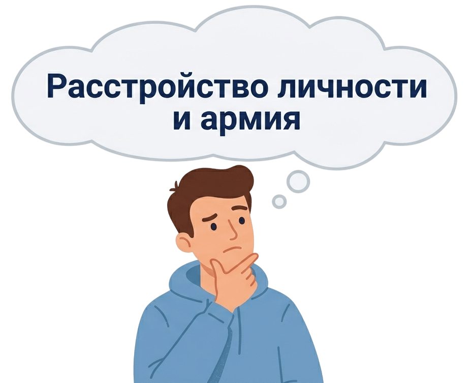 Берут ли в армию с расстройством личности