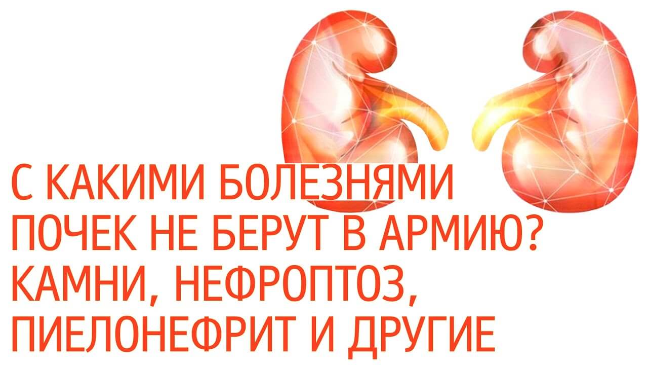 Берут ли в армию с пиелонефритом