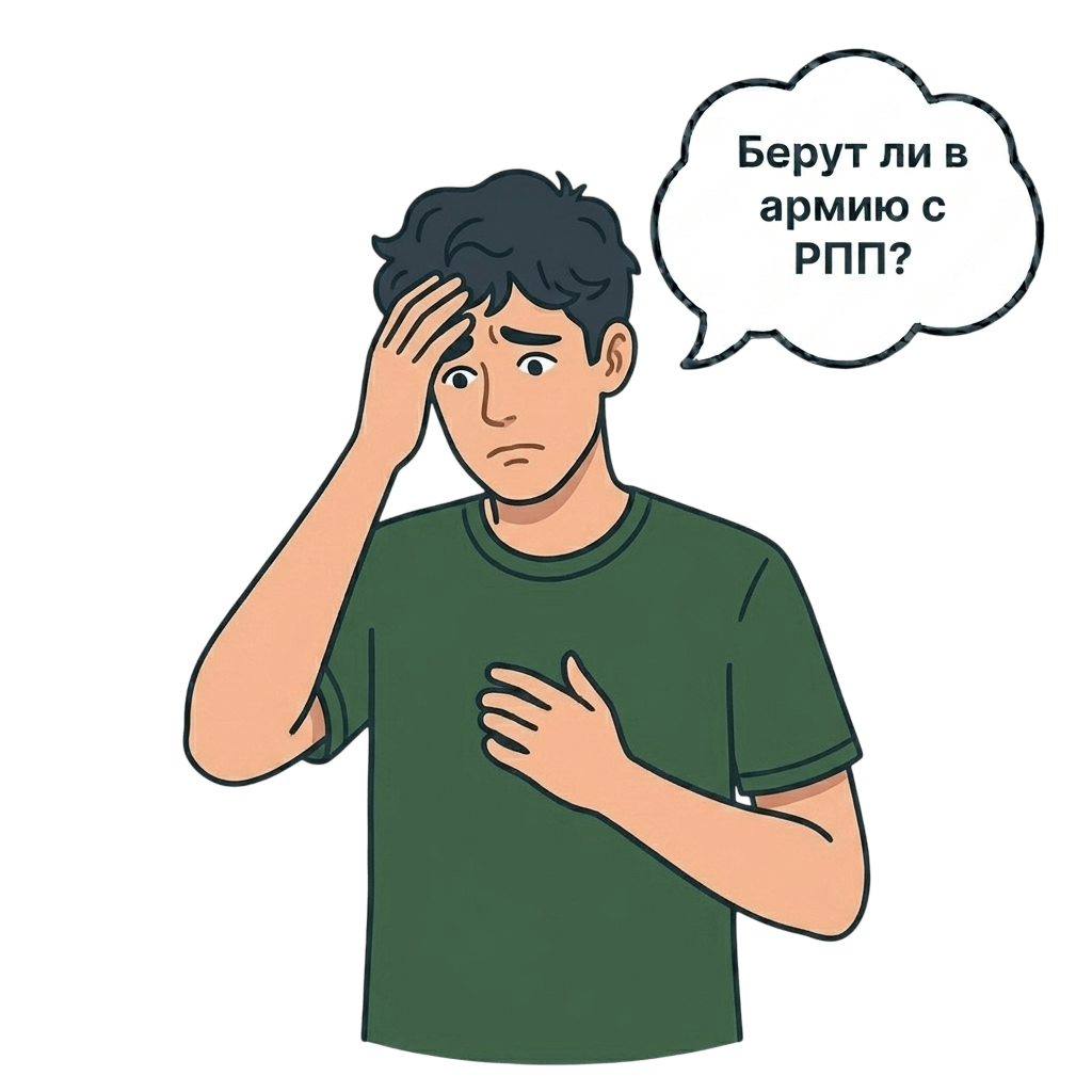 Берут ли в армию с РПП