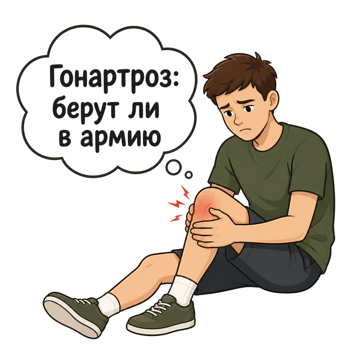 Берут ли в армию с гонартрозом